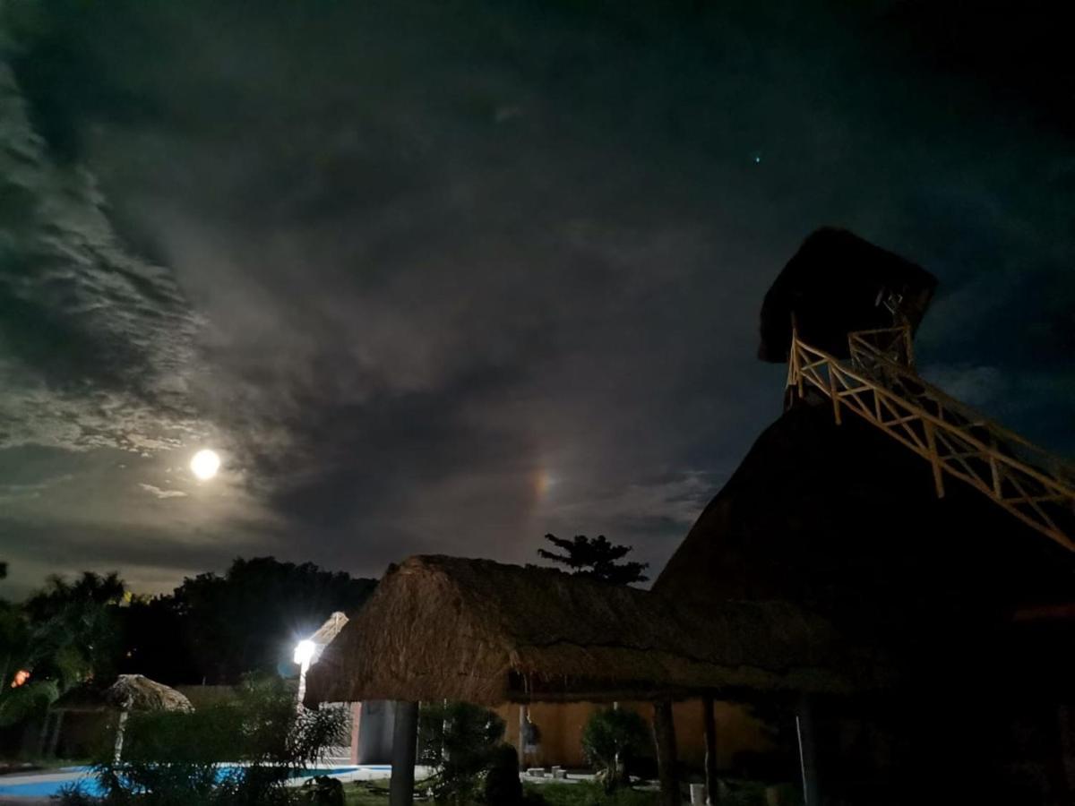 Nikte Estancia Y Jardin Hotel Puerto Morelos Ngoại thất bức ảnh