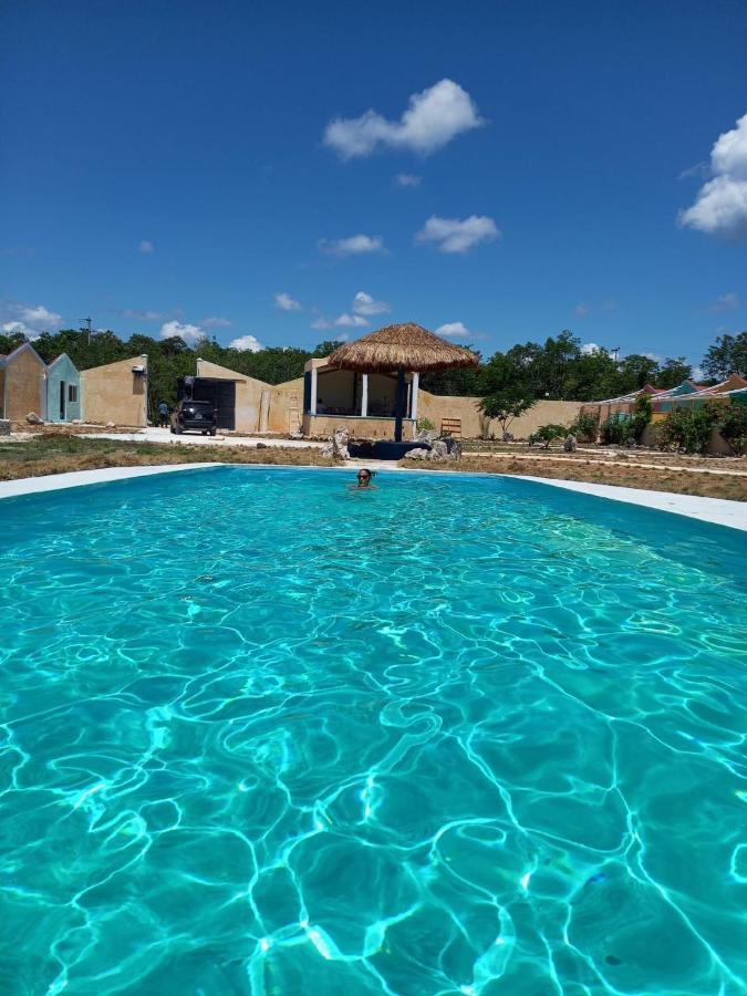 Nikte Estancia Y Jardin Hotel Puerto Morelos Ngoại thất bức ảnh