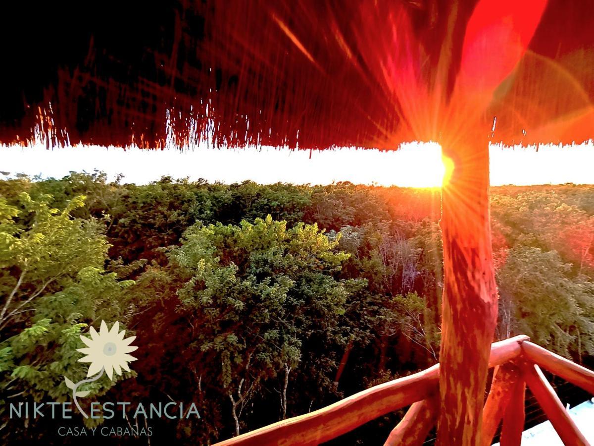 Nikte Estancia Y Jardin Hotel Puerto Morelos Ngoại thất bức ảnh
